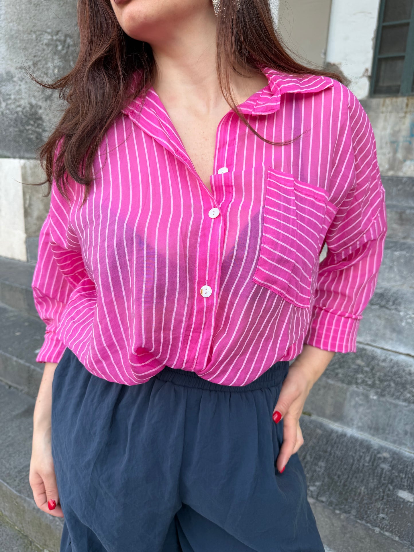 Camicia velata