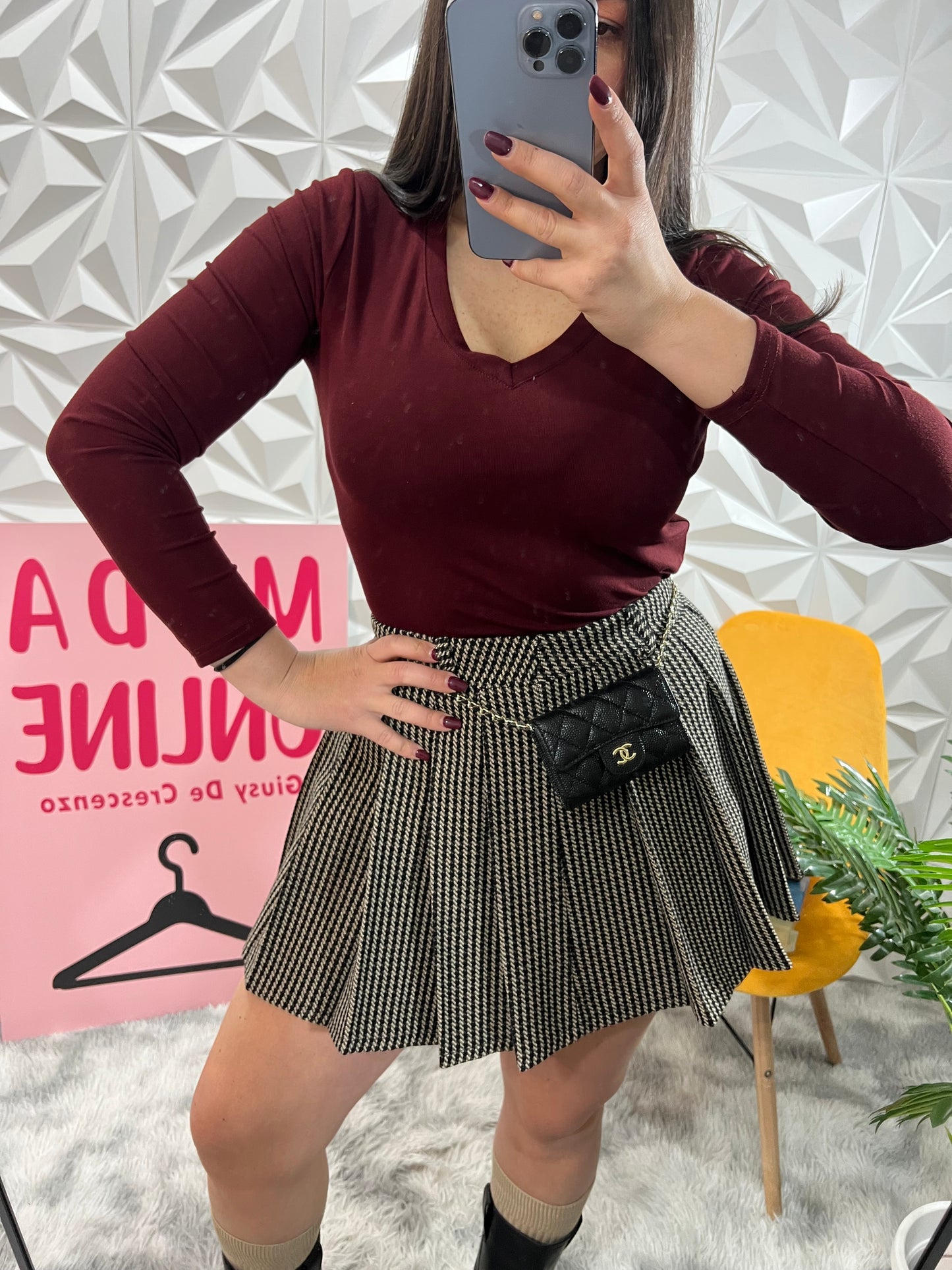 Maglia scollo