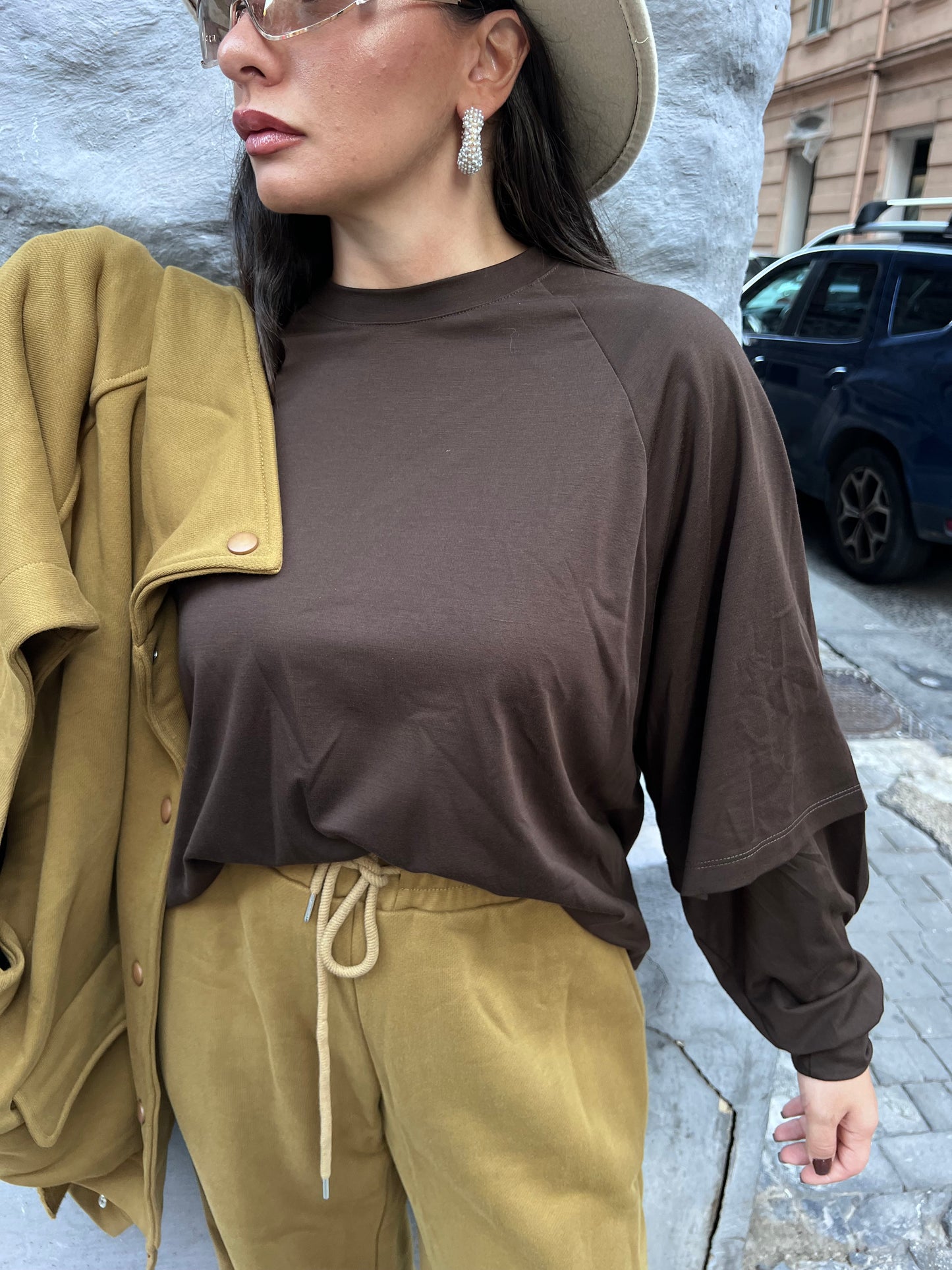 Shirt lumina brown