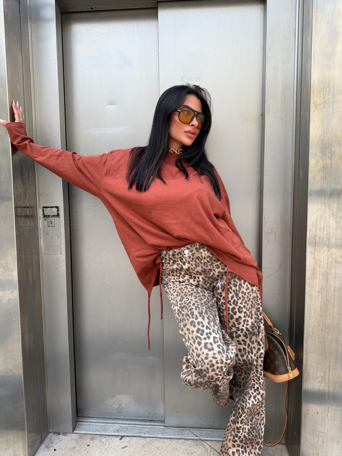 Jeans animalier