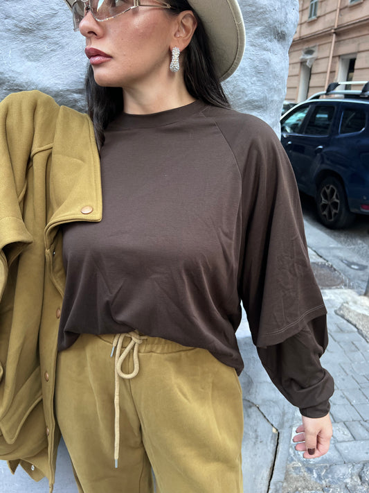 Shirt lumina brown