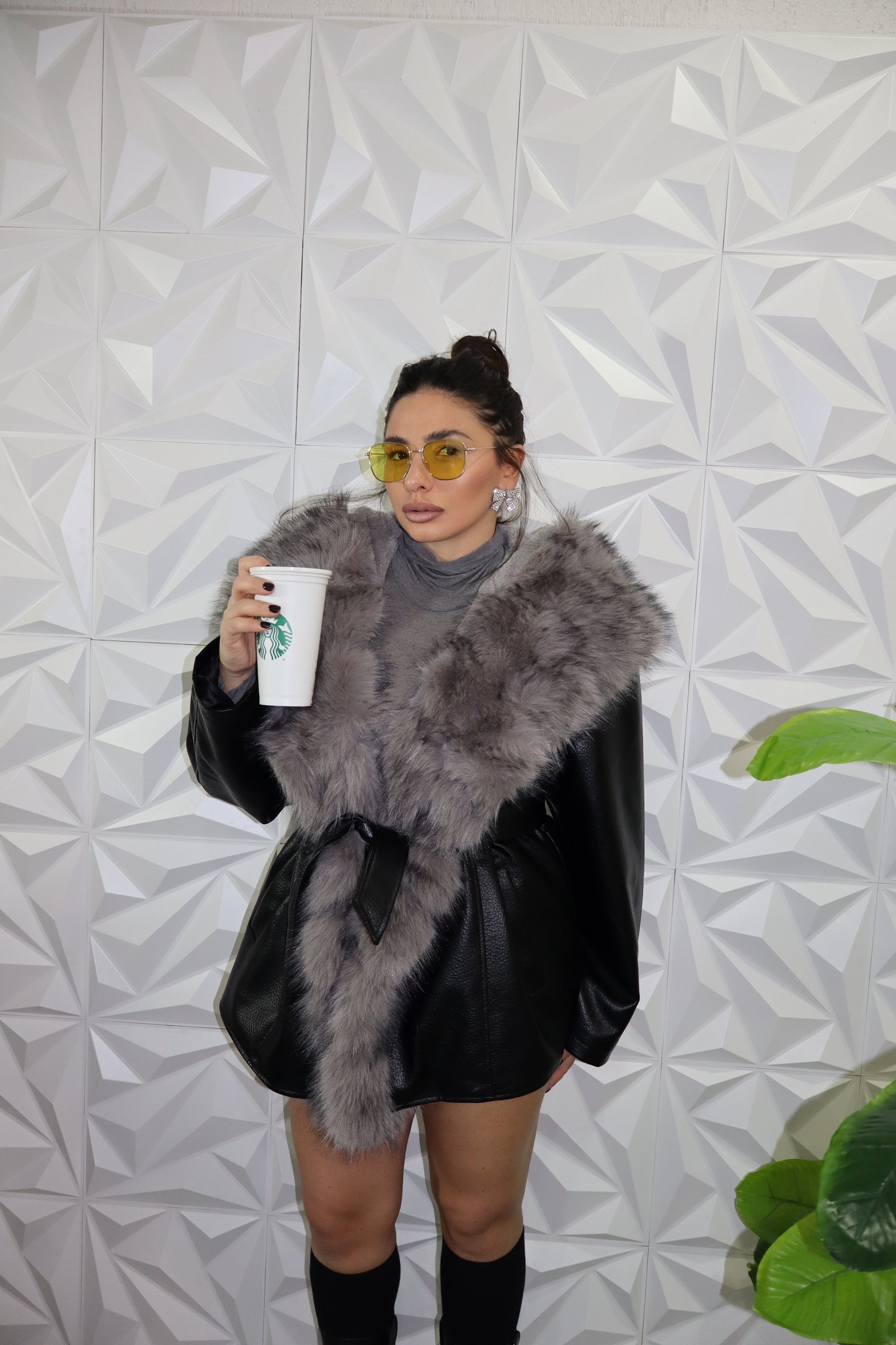 Giubbotto Ecopelliccia