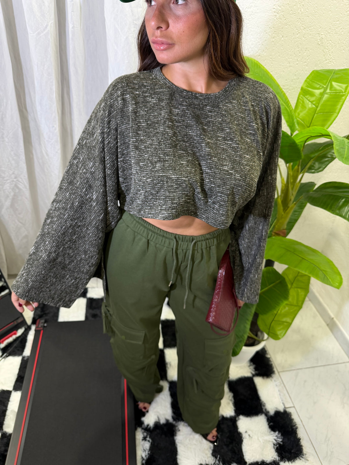 Maglia crop