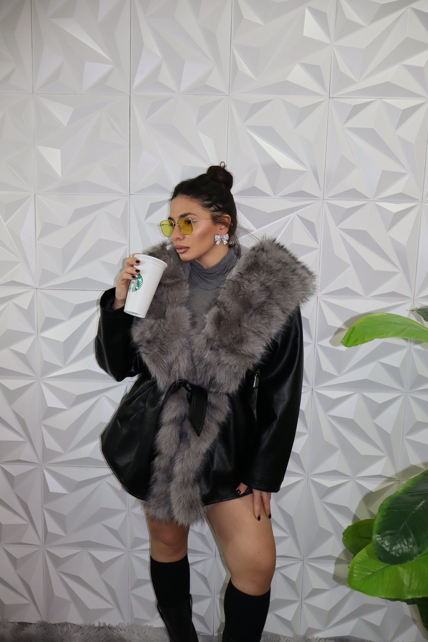 Giubbotto Ecopelliccia