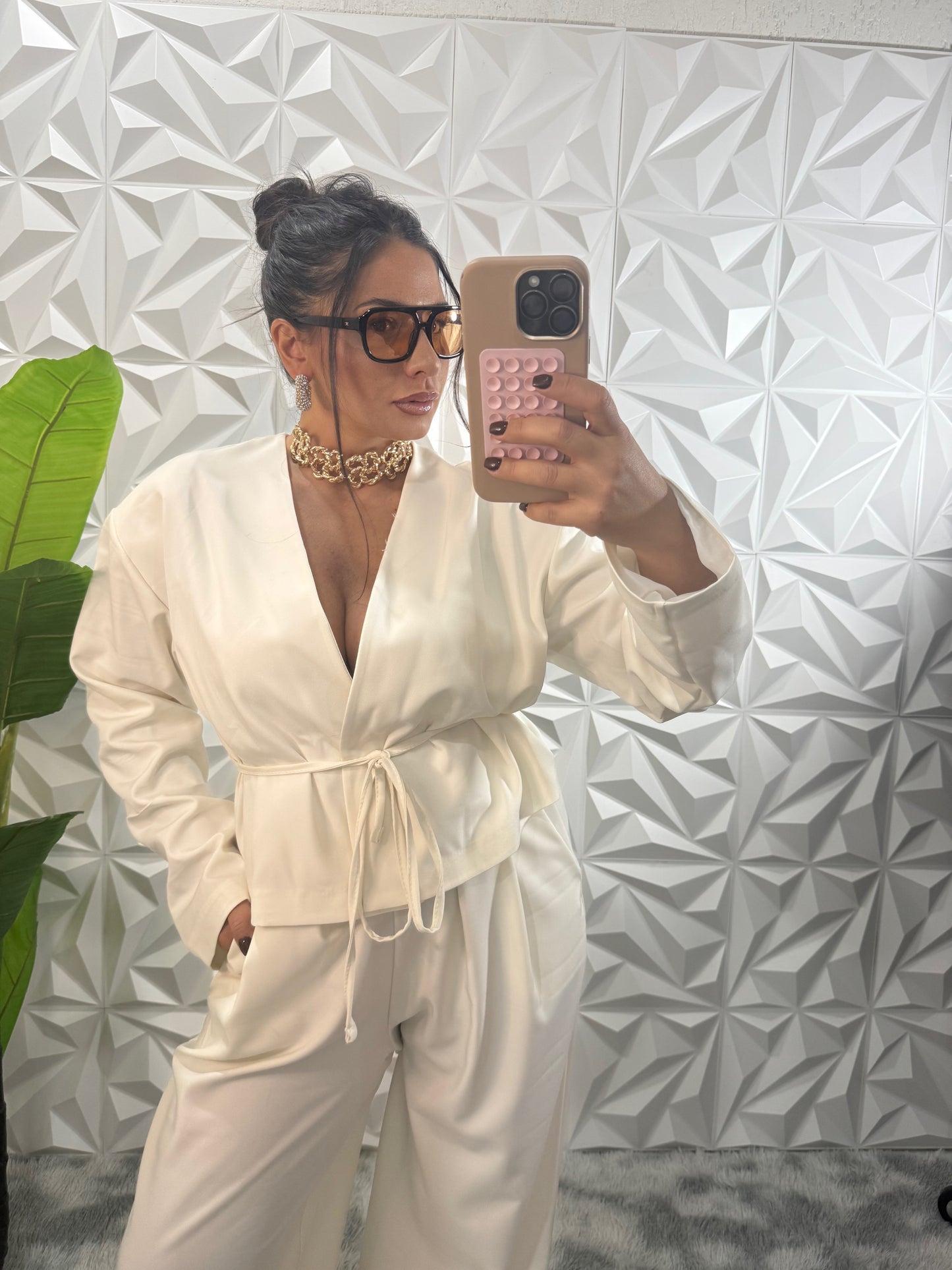 Tailleur White