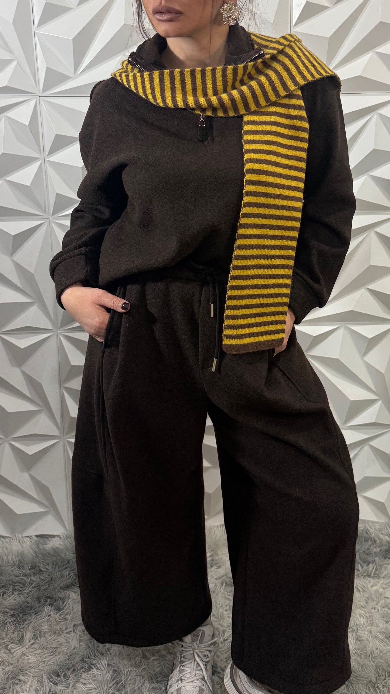 Coordinato lana baloon