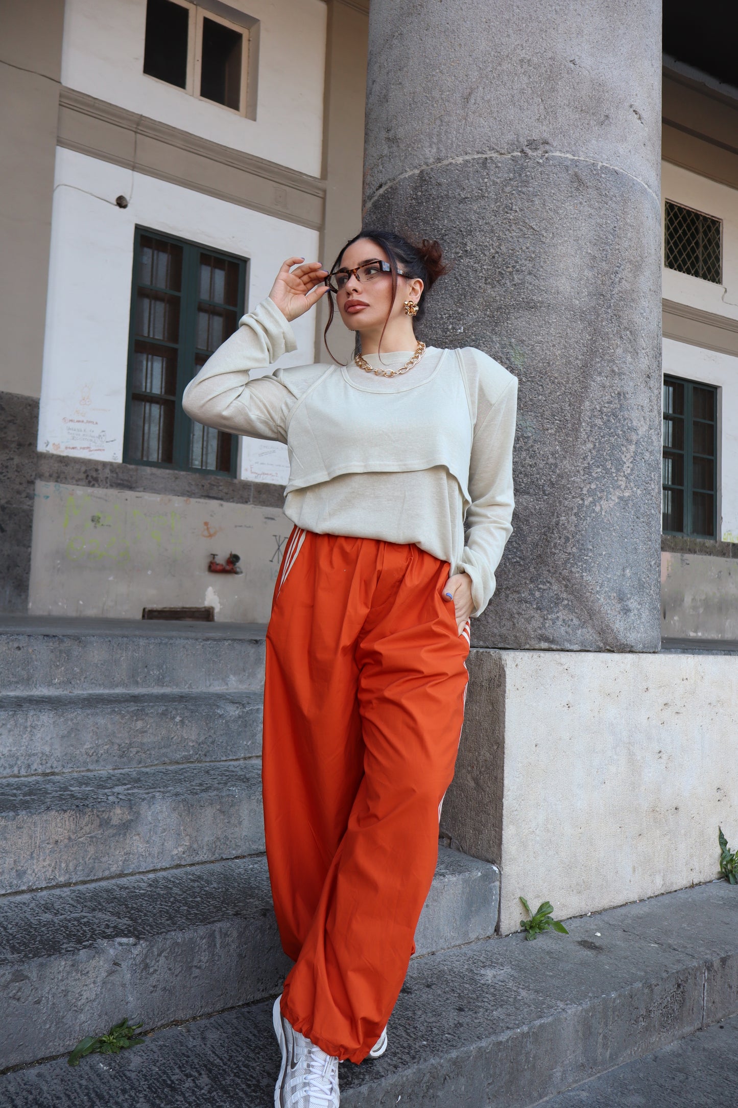 Shirt Con spalline