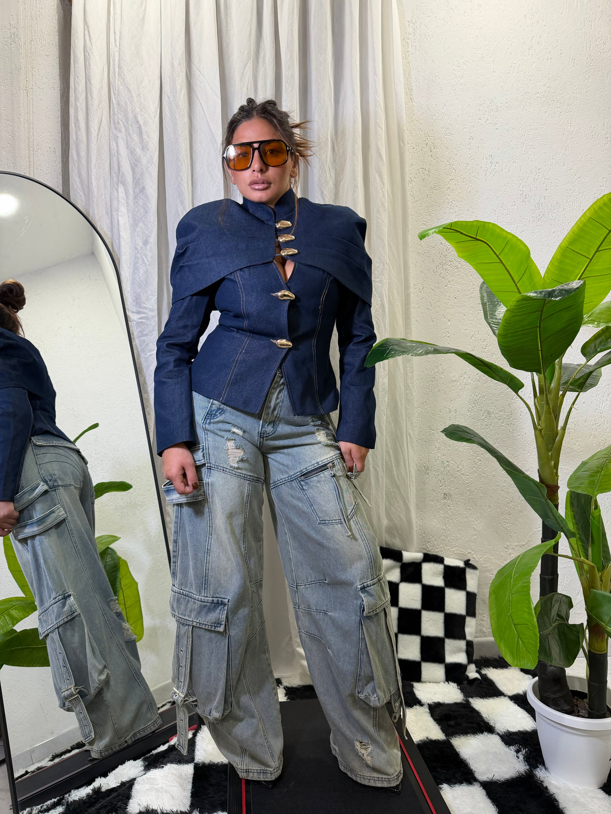 Denim cargo