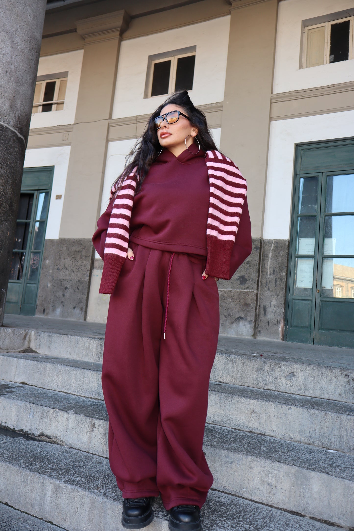 Tuta Budapest bordeaux