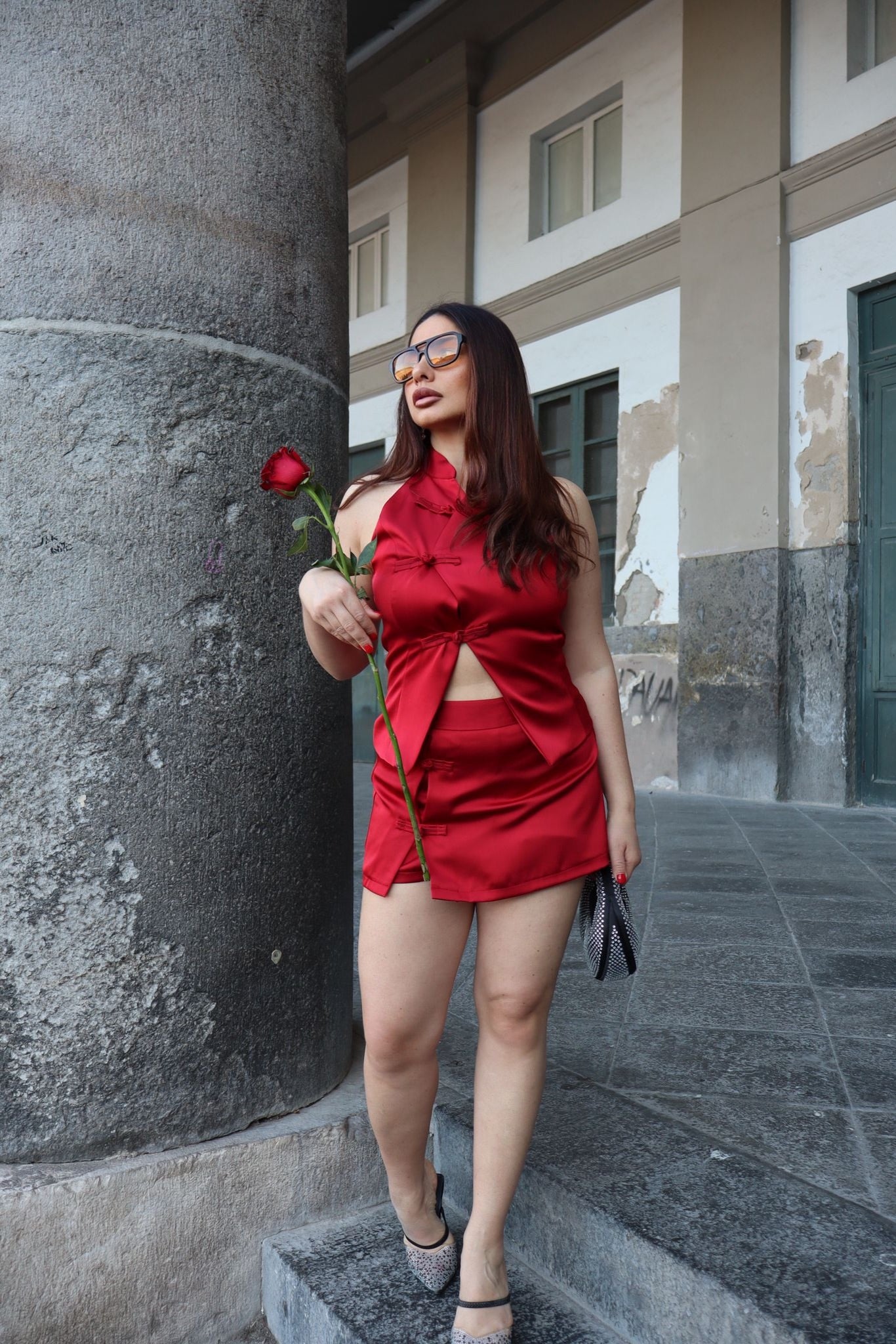 Coordinato lumina satin