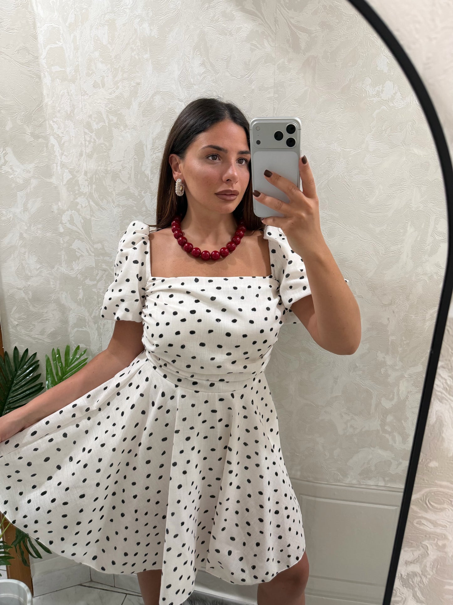 Mini Dress Pois