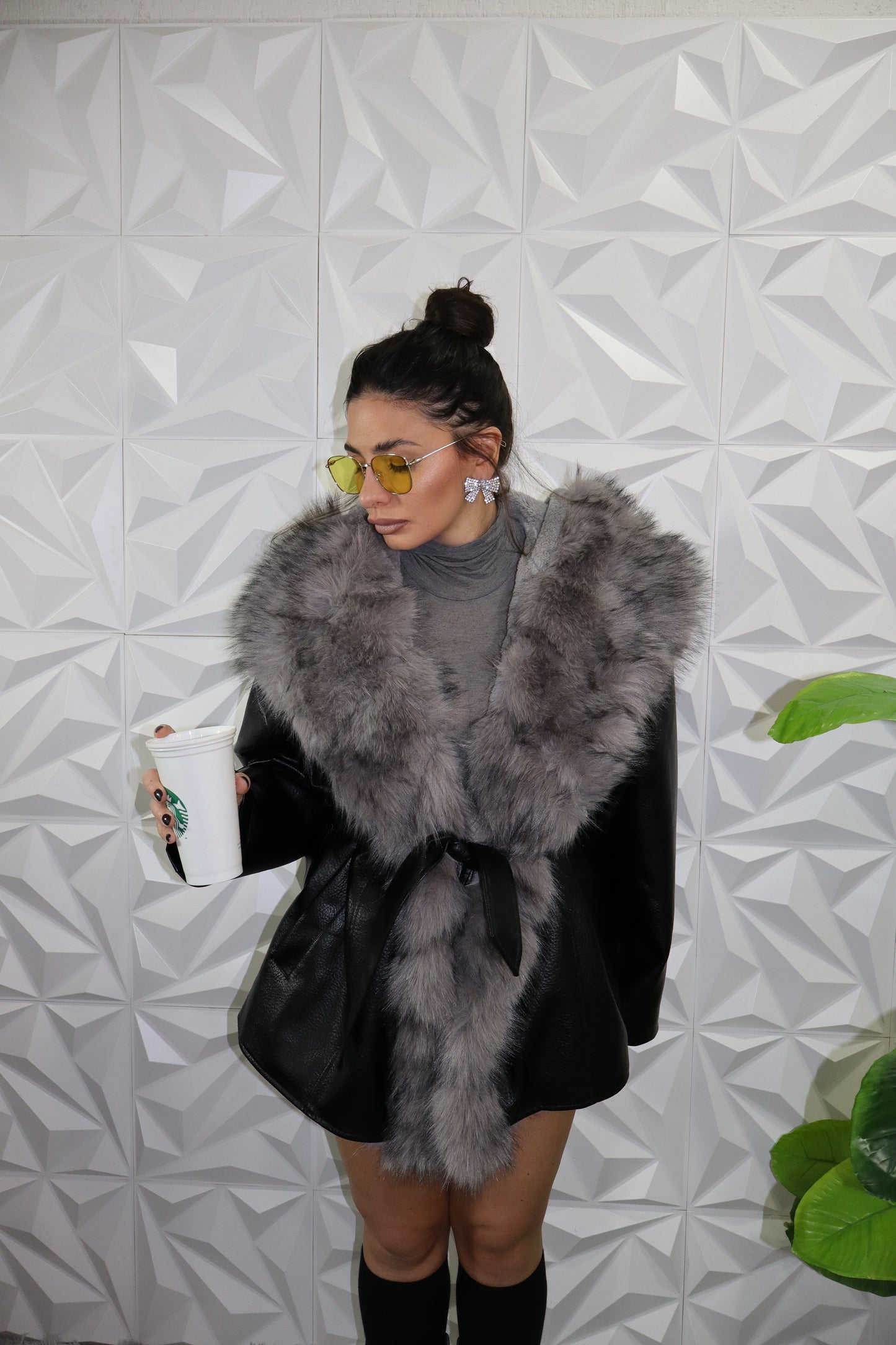 Giubbotto Ecopelliccia