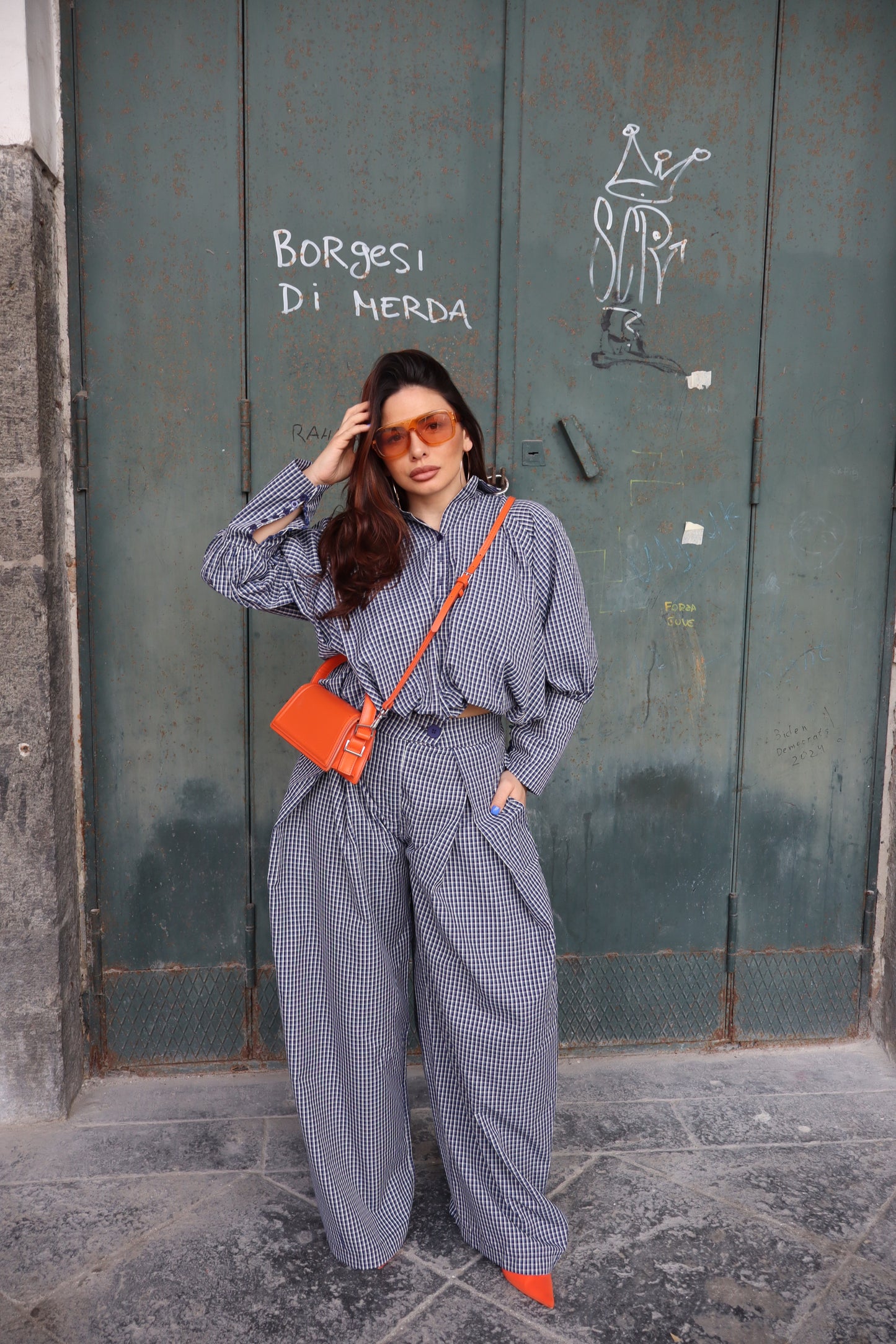 Pantalone quadri