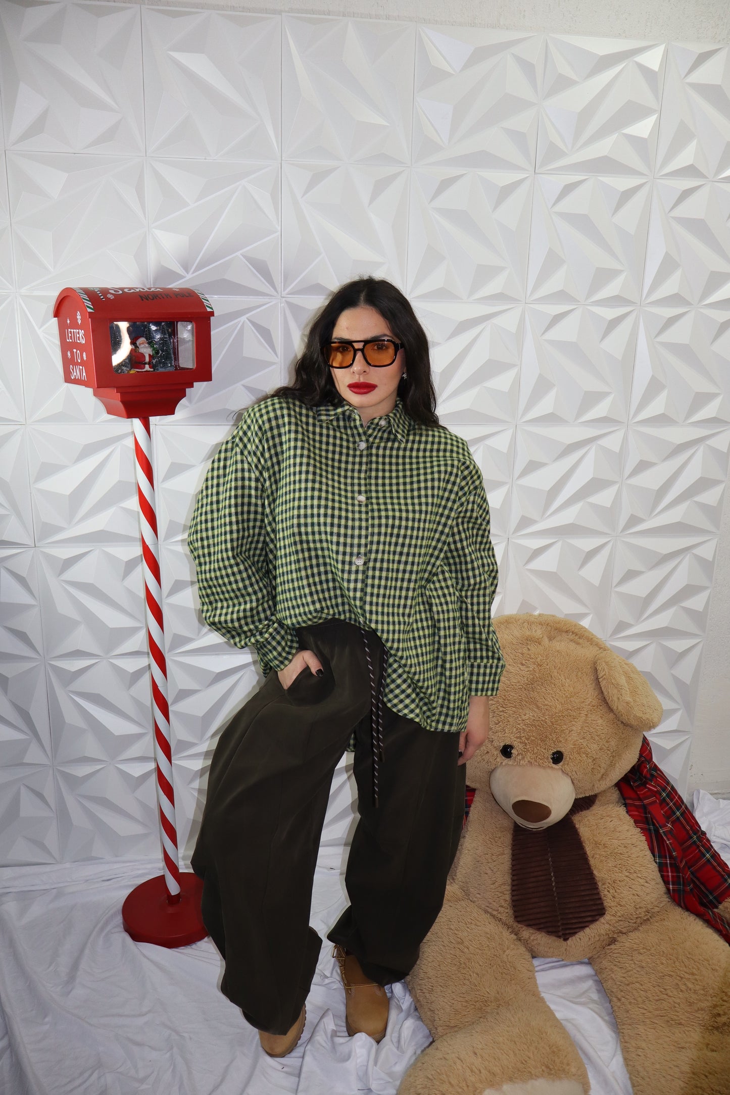 Camicia flanella spallina