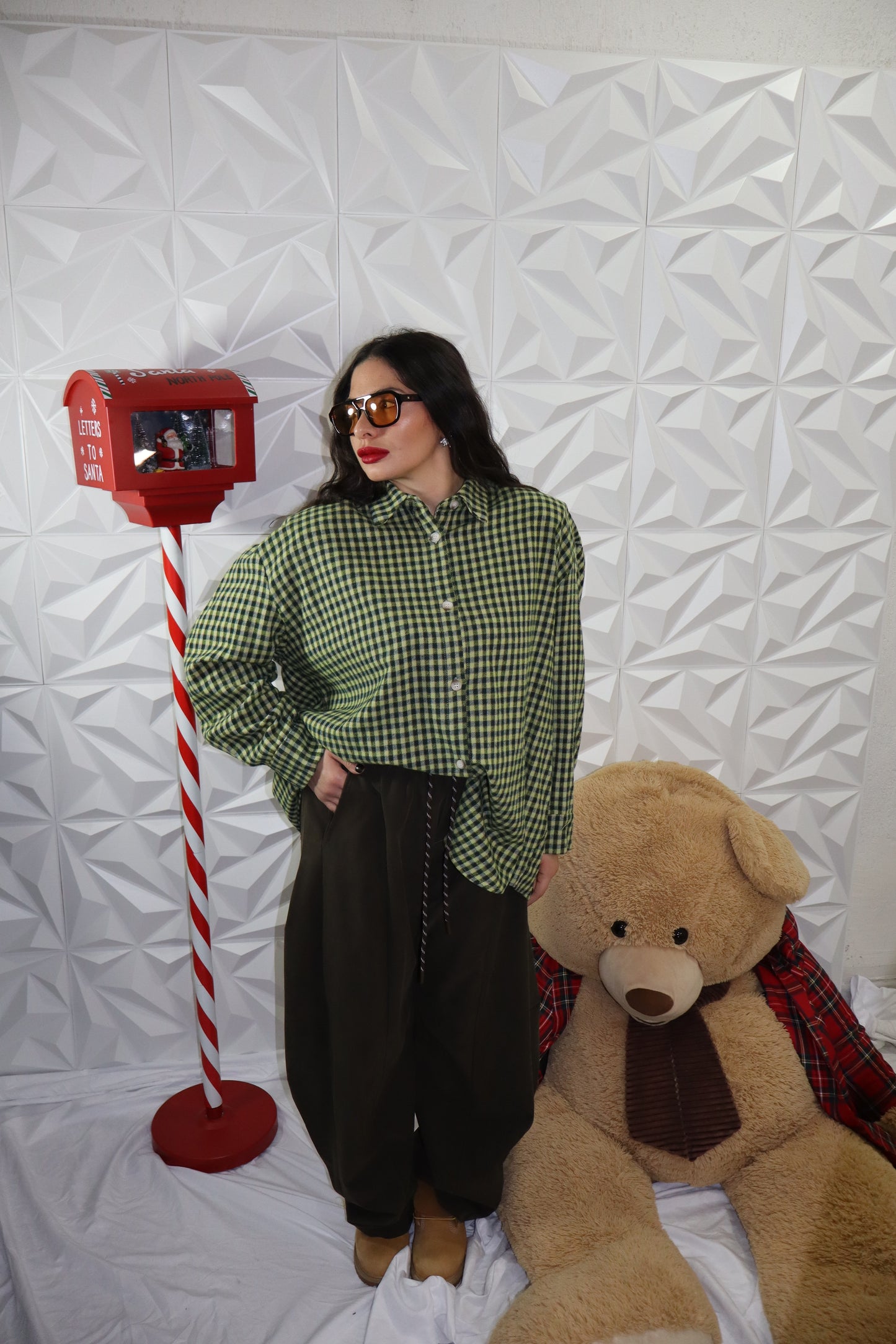 Camicia flanella spallina