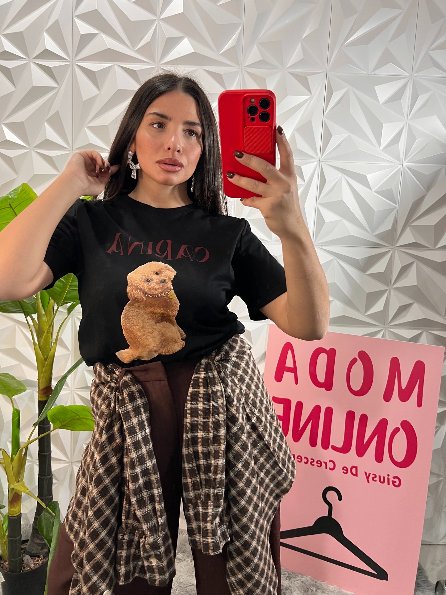 T shirt lumina black