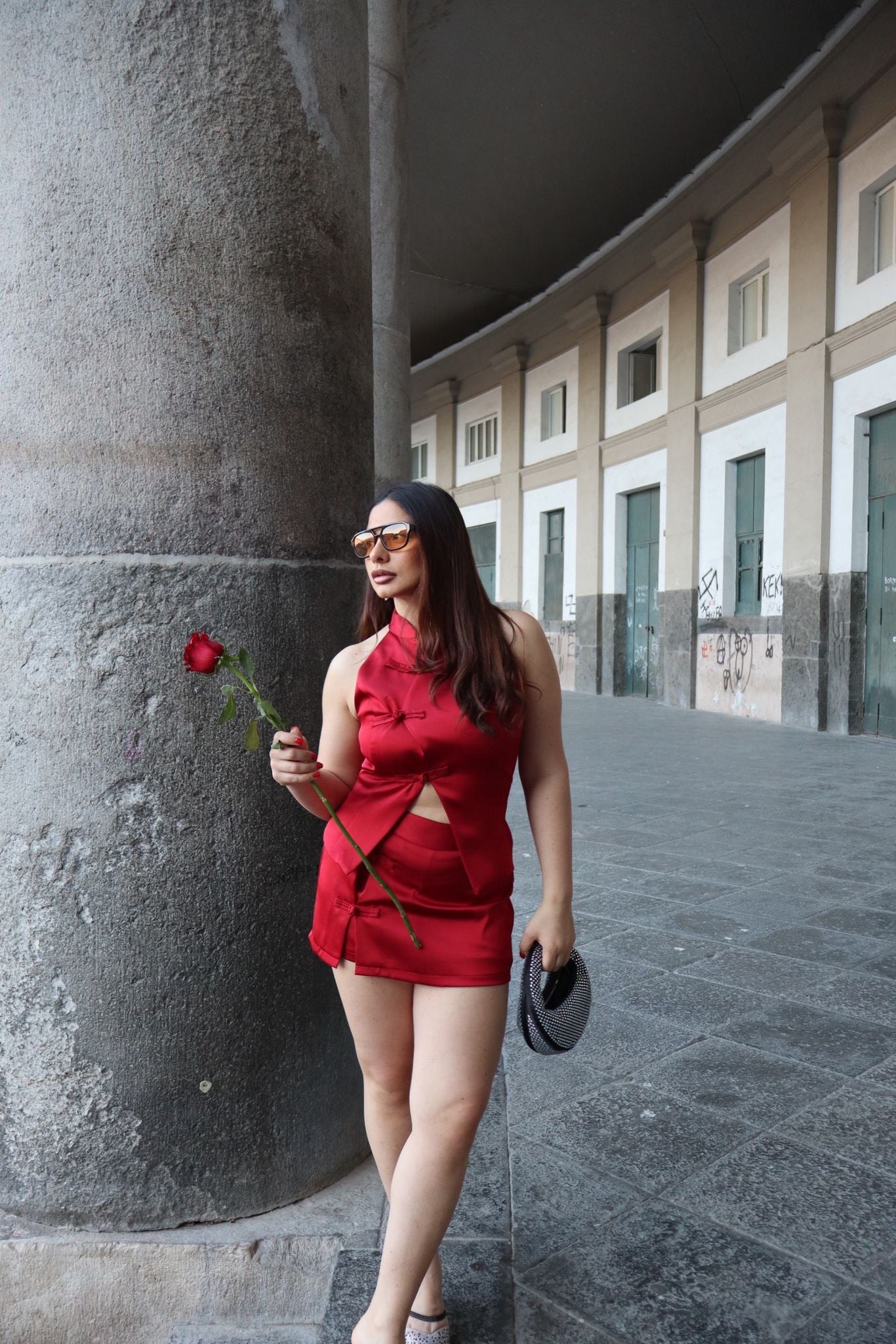 Coordinato lumina satin