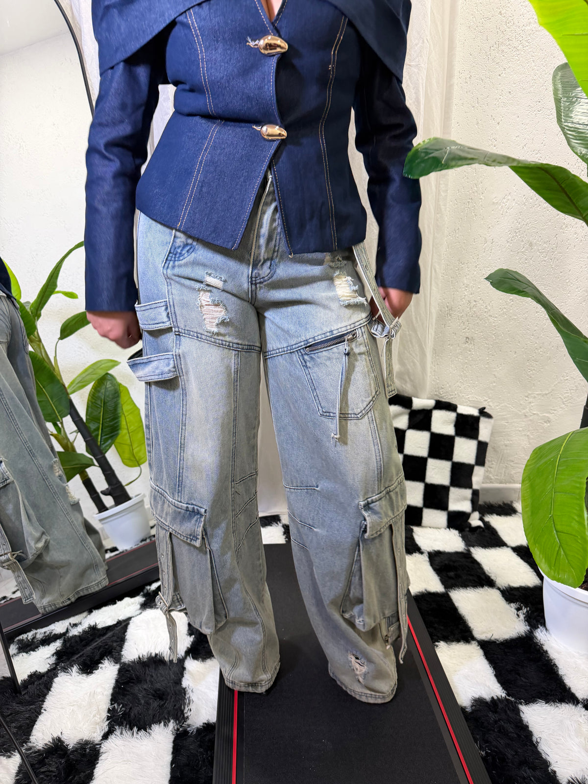 Denim cargo