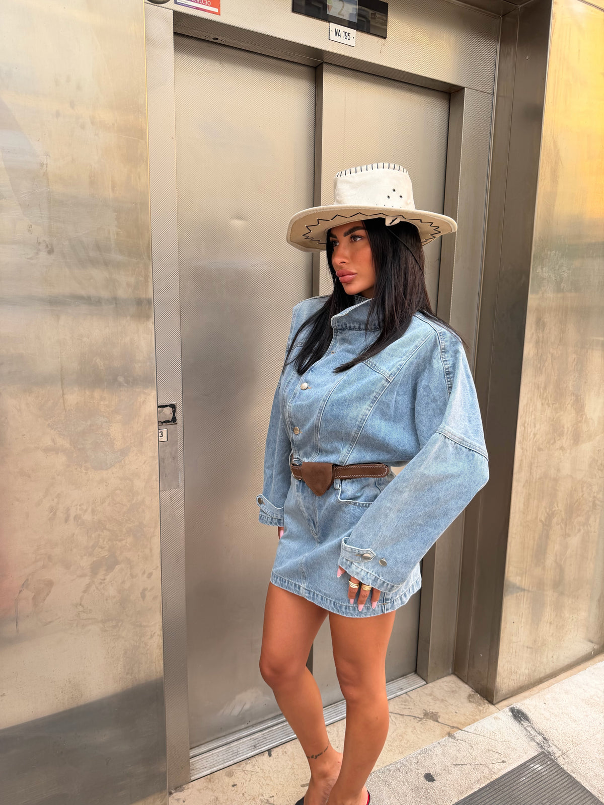 Mini Dress denim