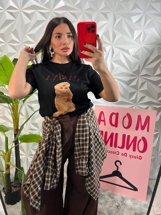 T shirt lumina black