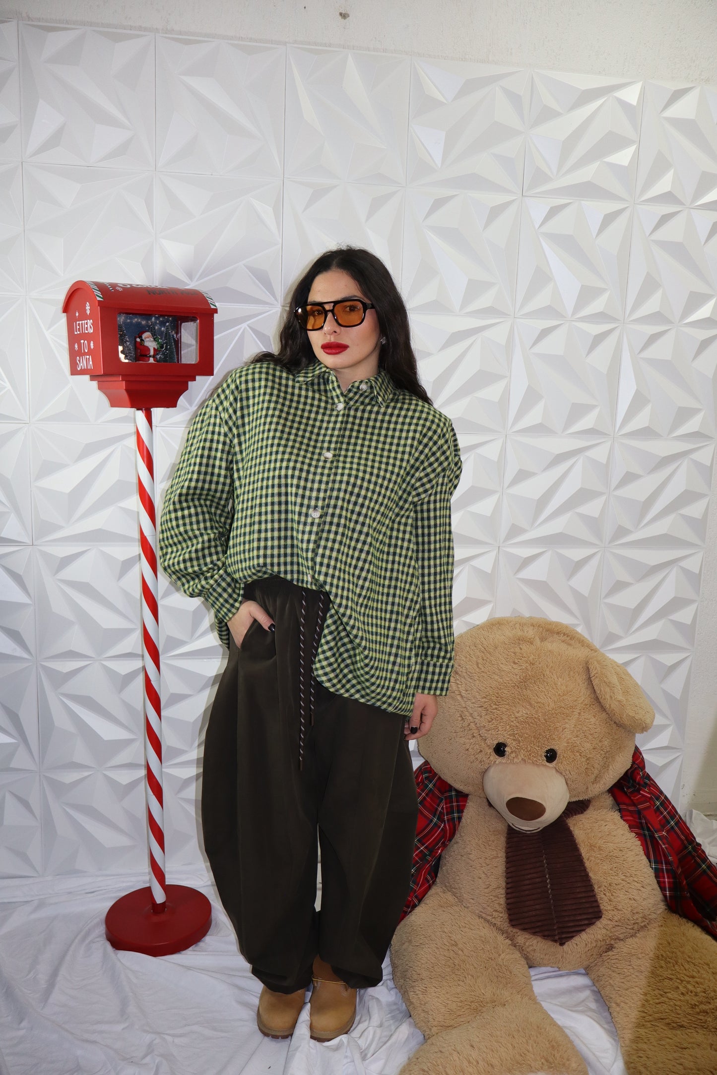 Camicia flanella spallina